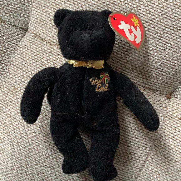 The End Original Beanie Baby and Original Teenie Beanie by Ty (1999) - Picture 11 of 16